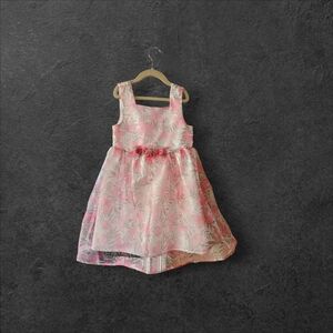 Catherine Malandrino Pink Butterfly Dress Sz 8